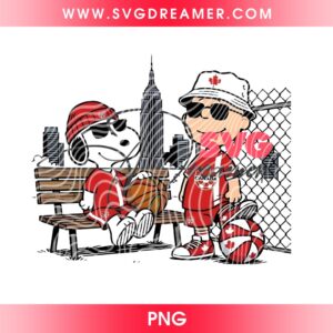 Charlie Brown And Snoopy Peanuts Canada Soccer PNG, FIFA World Cup 2026 Snoopy Fan Canada PNG
