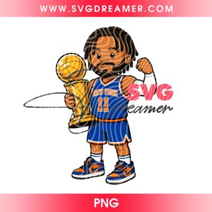 Chibi Cartoon Jalen Brunson New York Knicks PNG, NY Knicks NBA Finals Champions 2026 PNG 5 Chibi Cartoon Jalen Brunson New York Knicks PNG NY Knicks NBA Finals Champions 2026 PNG 2