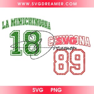 Chingona Number SVG PNG