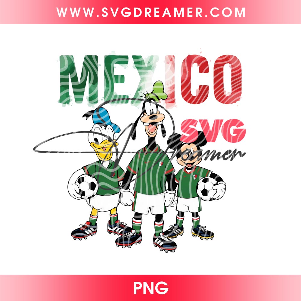 Disney Friends Mexico Soccer 2026 PNG, Mexican Mickey World Cup 2026 PNG 2 Disney Friends Mexico Soccer 2026 PNG, Mexican Mickey World Cup 2026 PNG