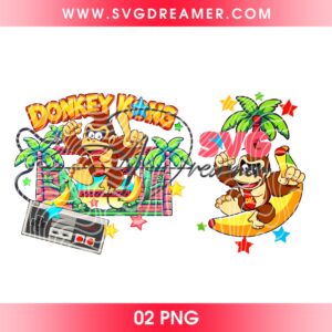 Donkey Kong PNG Design