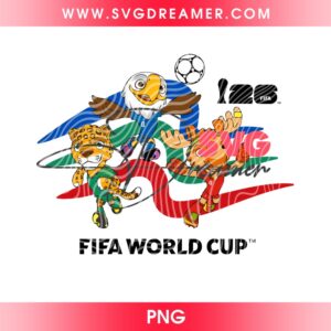 FIFA World Cup 2026 Mascot USA Mexico Canada PNG, Mexico USA Canada Soccer 2026 PNG