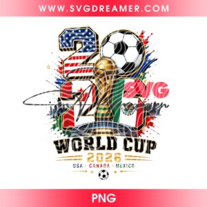 FIFA World Cup 2026 Trophy Design Mexico USA Canada PNG