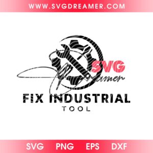 Fix Industrial Tool SVG PNG