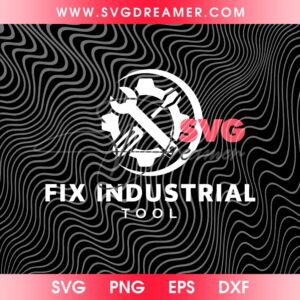 Fix Industrial Tool SVG PNG 2