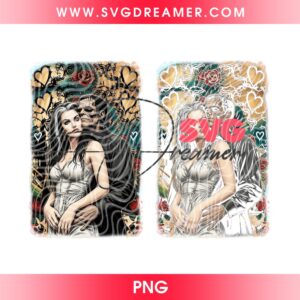 Gothic Couple PNG, Frankenstein Bride PNG 4 Gothic Couple PNG, Frankenstein Bride PNG 3