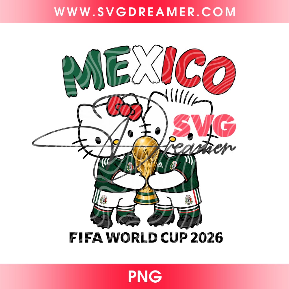 Hello Kitty And Dear Daniel Mexico Soccer PNG, FIFA World Cup 2026 Mexico Couple Hello Kitty Daniel Starr PNG 1 Hello Kitty And Dear Daniel Mexico Soccer PNG, FIFA World Cup 2026 Mexico Couple Hello Kitty Daniel Starr PNG