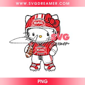 Hello Kitty Rosemead Rebels Football Team PNG