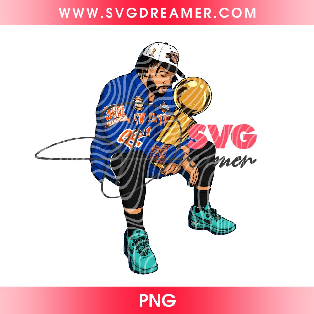 Jalen Brunson Larry O Brien Trophy MVP Eastern Conference PNG, Jalen Brunson New York Knicks Champion PNG 1 Jalen Brunson Larry O Brien Trophy MVP Eastern Conference PNG, Jalen Brunson New York Knicks Champion PNG