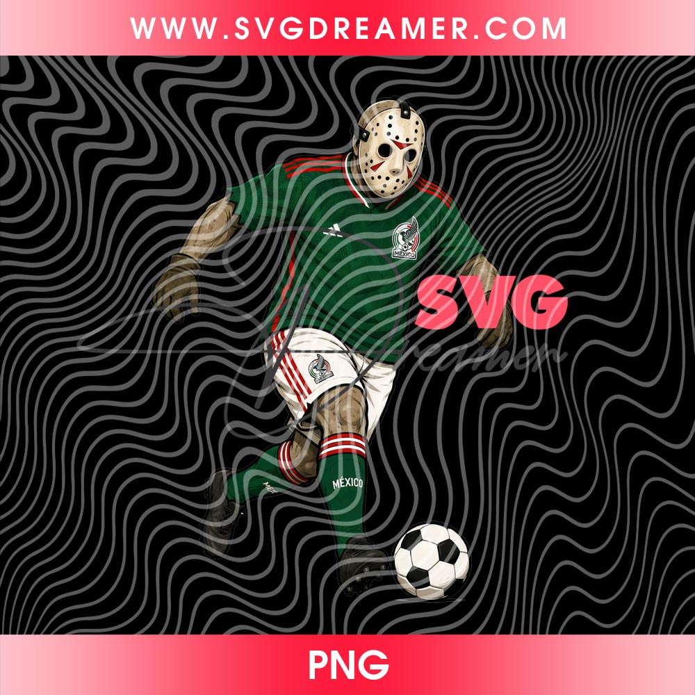 Jason Voorhees Mexico Soccer Player PNG, Horror Killer Mexico Soccer FIFA World Cup 2026 PNG 1 Jason Voorhees Mexico Soccer Player PNG, Horror Killer Mexico Soccer FIFA World Cup 2026 PNG