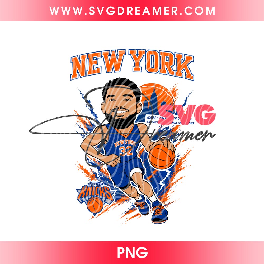 Karl-Anthony Towns New York Knicks 2026 NBA Finals Player Shirt Design PNG 2 Karl-Anthony Towns New York Knicks 2026 NBA Finals Player Shirt Design PNG