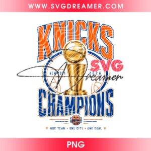 Knicks Champions 2026 PNG Design, New York Basketball 2026 NBA Finals Champs PNG