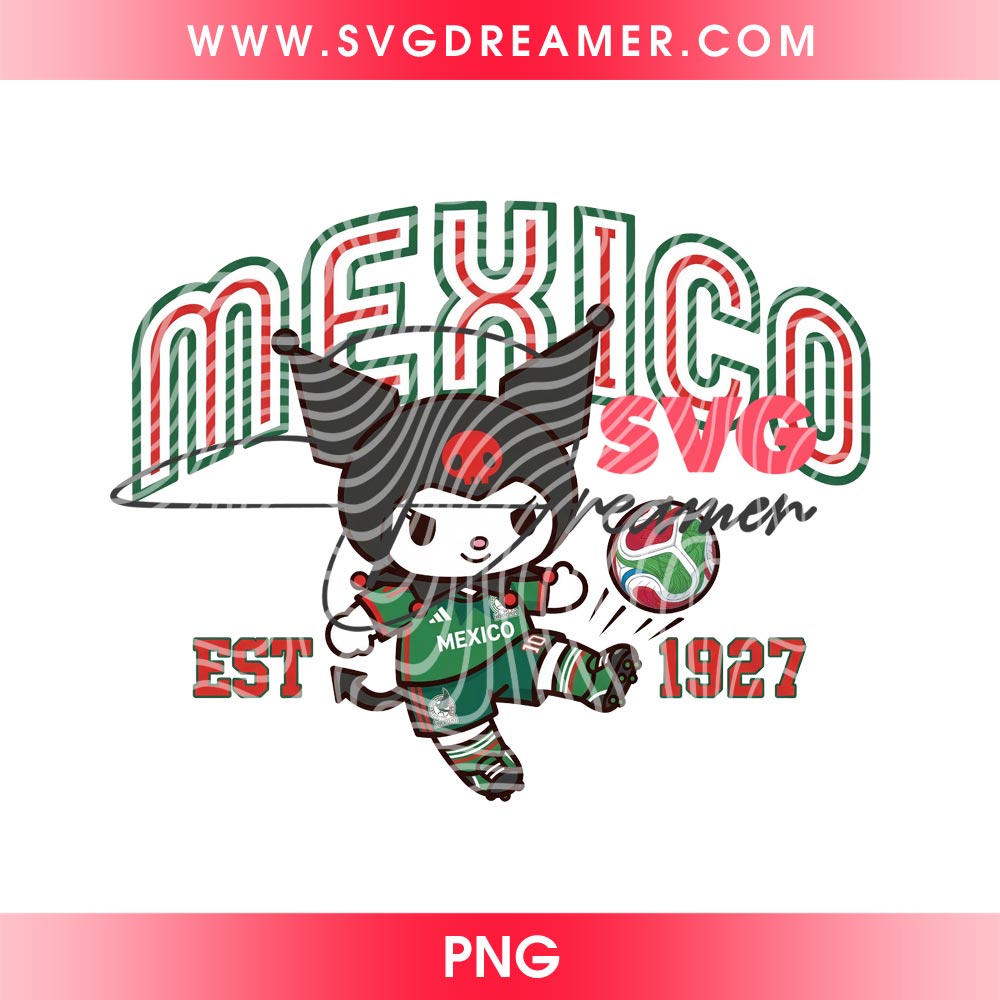 Kuromi Mexico Player FIFA 2026 PNG, World Cup 2026 Sanrio Kuromi PNG, Cute Cartoon Sanrio Character Mexican PNG 2 Kuromi Mexico Player FIFA 2026 PNG, World Cup 2026 Sanrio Kuromi PNG, Cute Cartoon Sanrio Character Mexican PNG
