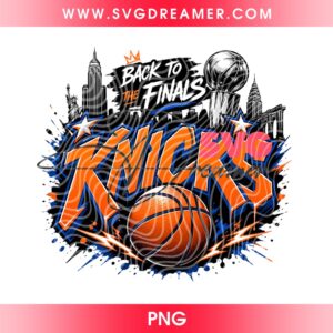 New York Knicks Back To The Finals PNG, Eastern Conference Champions 2026 Knicks PNG