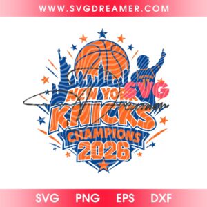 New York Knicks Champions 2026 Vector SVG PNG Files, Brunson 11 NYC Basketball SVG PNG, NBA Finals 2026 Knicks PNG SVG