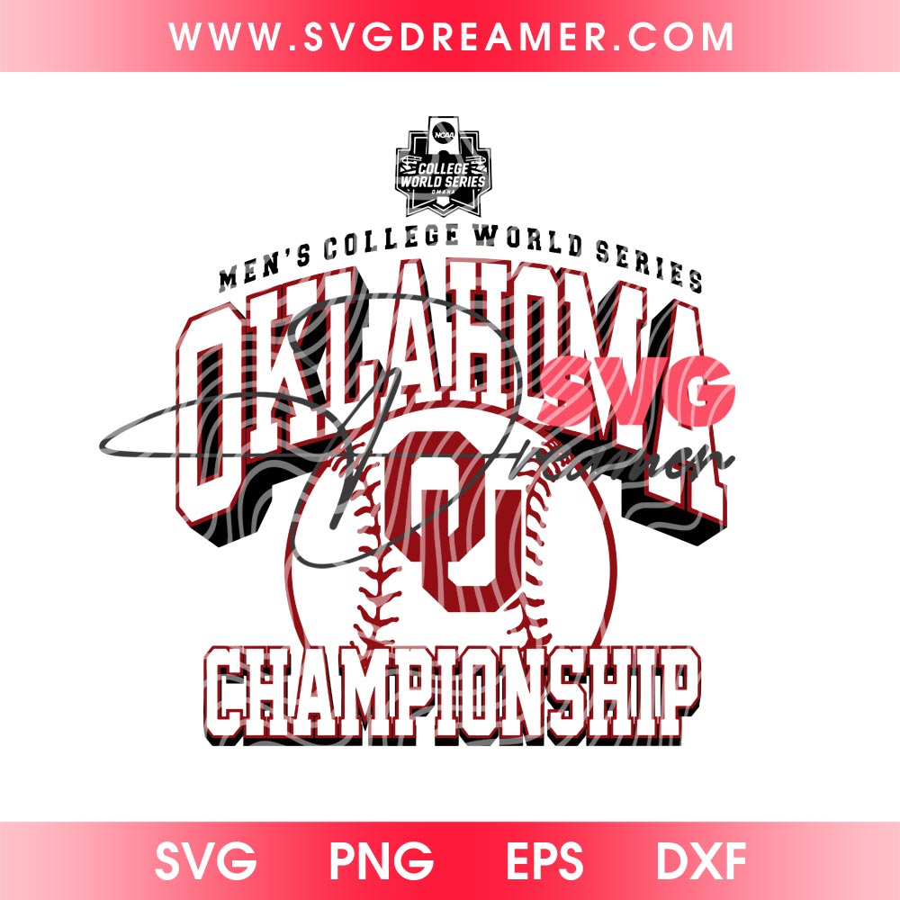 Oklahoma Sooners Baseball 2026 Championship SVG PNG, Oklahoma Sooners Mens College World Series SVG PNG Design 2 Oklahoma Sooners Baseball 2026 Championship SVG PNG, Oklahoma Sooners Mens College World Series SVG PNG Design
