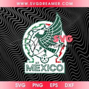 Original Mexico Soccer Team Logo SVG PNG, Nuevo Logo Selección Mexicana Digital Design SVG PNG 2
