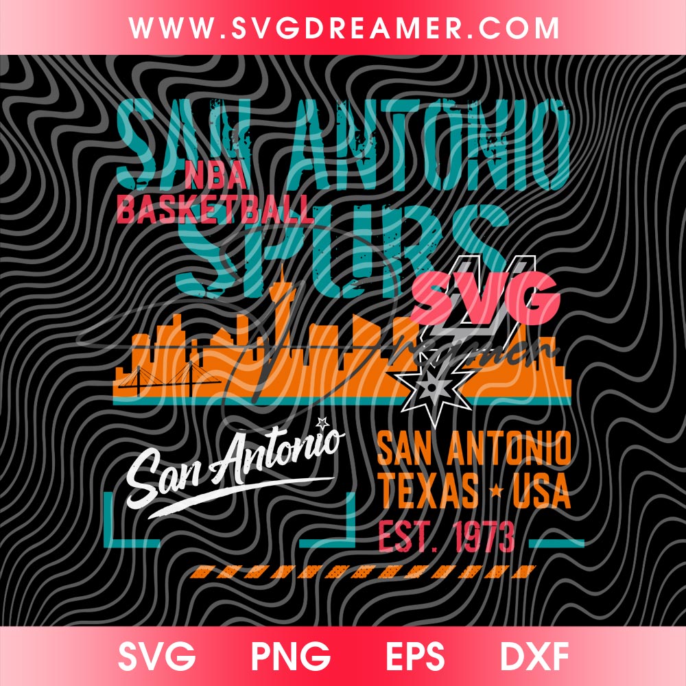San Antonio Skyline Basketball SVG PNG, San Antonio Spurs Est 1973 SVG PNG, Texas Spurs Shirt Design SVG PNG 1 San Antonio Skyline Basketball SVG PNG, San Antonio Spurs Est 1973 SVG PNG, Texas Spurs Shirt Design SVG PNG