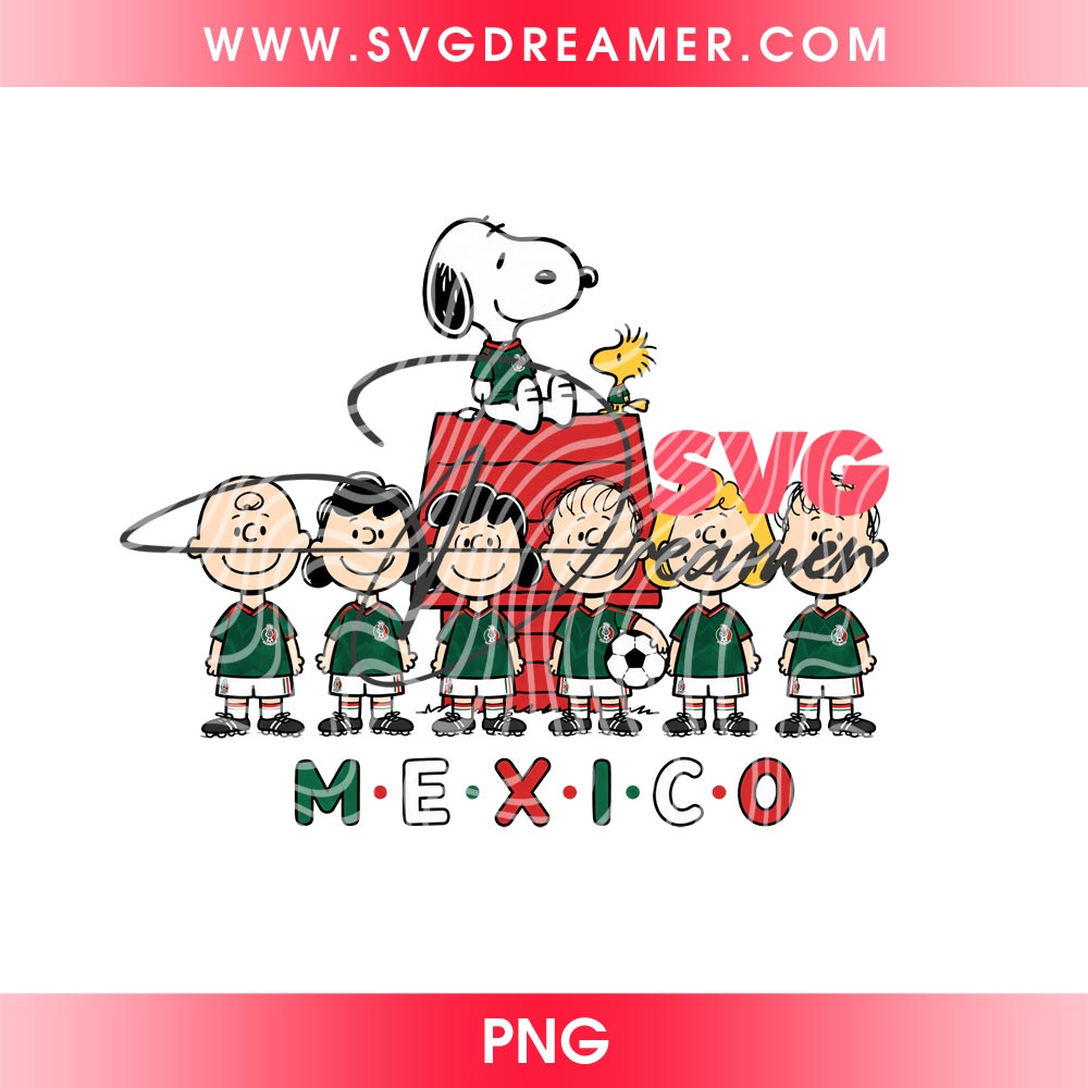 Snoopy And Friends Mexico Soccer PNG Bundle, FIFA World Cup Mexico Peanuts Cartoon 2026 PNG 4 Snoopy And Friends Mexico Soccer PNG Bundle FIFA World Cup Mexico Peanuts Cartoon 2026 PNG 3
