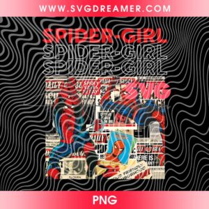 Spider Girl PNG