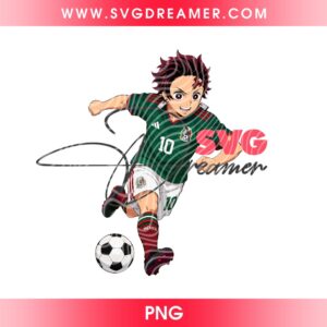 Bundle Demon Slayer Fan Mexico Soccer PNG, Anime Mexico World Cup 2026 PNG Bundle 9 Tanjiro Kamado Mexico Soccer PNG, FIFA World Cup 2026 Mexico Team Anime Fan Art PNG, Demon Slayer Fan Mexico PNG