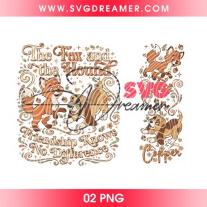 The Fox And The Hound PNG, Friendship Know No Difference PNG