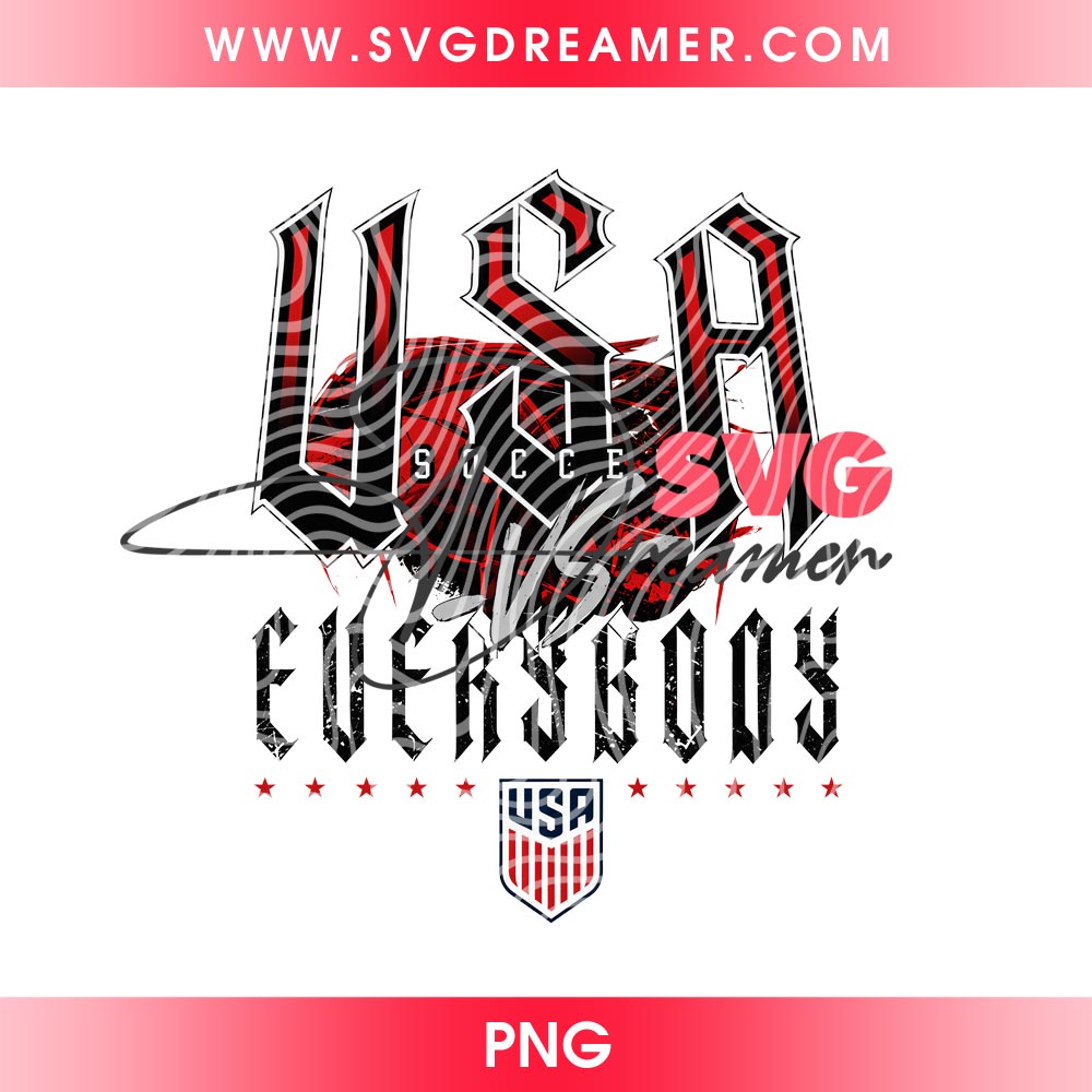 USA Vs Everybody Soccer PNG Design, USA Soccer World Cup 2026 PNG File 2 USA Vs Everybody Soccer PNG Design, USA Soccer World Cup 2026 PNG File