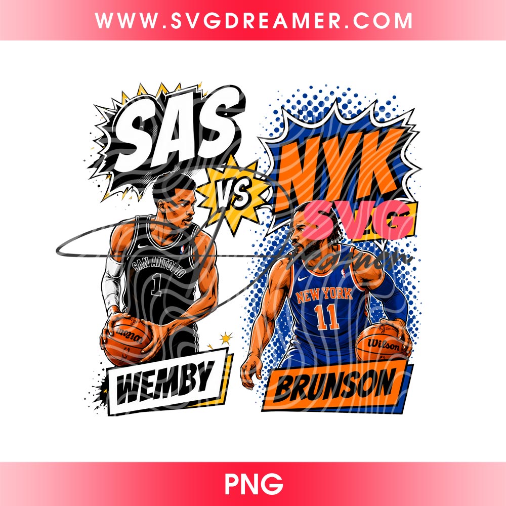 Wemby Spurs vs Brunson Knicks 2026 NBA Finals PNG, SA Spurs vs NY Knicks 2026 NBA Champions PNG, 2026 NBA Finals Shirt Design PNG 2 Wemby Spurs vs Brunson Knicks 2026 NBA Finals PNG, SA Spurs vs NY Knicks 2026 NBA Champions PNG, 2026 NBA Finals Shirt Design PNG