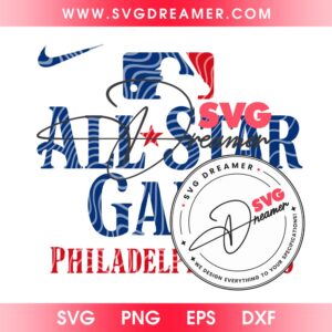 All Star Game Philadelphia 2026 SVG PNG, Philadelphia Phillies Baseball Game 2026 PNG SVG