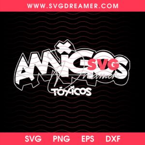 Amigo Toxicos Graffiti Logo SVG PNG