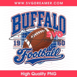 Buffalo Football PNG Design, NFL Buffalo Bills EST 1960 PNG