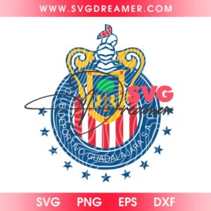 Club Deportivo Guadalajara Logo SVG PNG