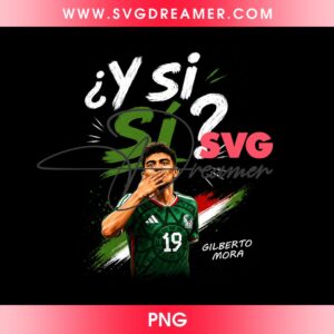 Gilberto Mora Mexico Soccer PNG, FIFA World Cup 2026 PNG, Mexico Y Si Si PNG