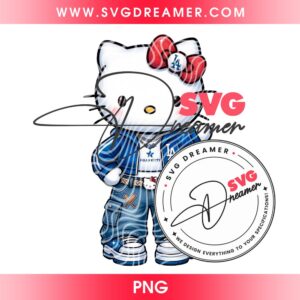 80+ Hello Kitty Los Angeles Dodgers PNG, All Designs LA Dodgers Hello Kitty by SVG Dreamer 88 Hello Kitty LA Dodgers Y2K Style PNG Hello Kitty Baseball Los Angeles Dodgers Design PNG 3