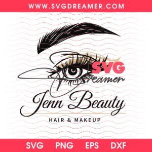 Jenn Beauty Hair And Makeup Custom Order SVG PNG
