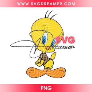 Leopard Tweety PNG
