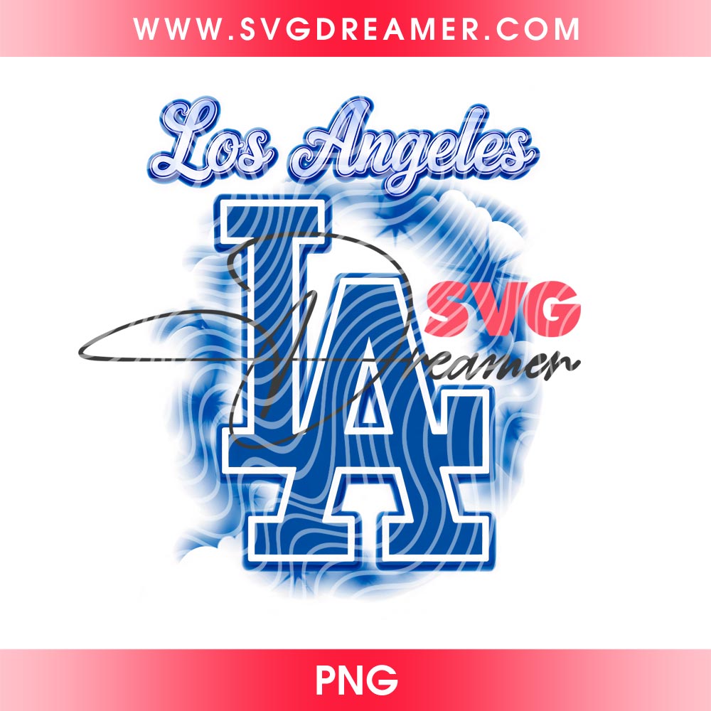 Los Angeles Dodgers Baseball Fan Art PNG 4 Los Angeles Dodgers Baseball Fan Art PNG