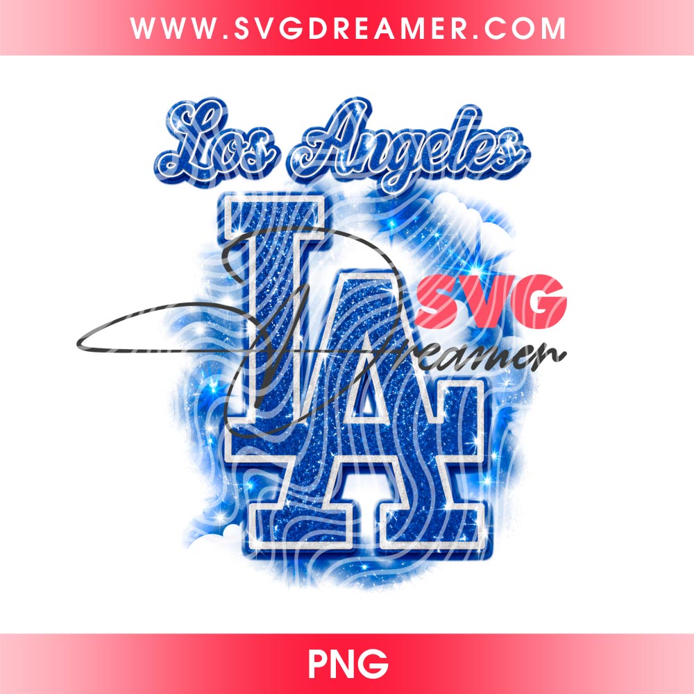 Los Angeles Dodgers Baseball Fan Art PNG 2 Los Angeles Dodgers Baseball Fan Art PNG 2