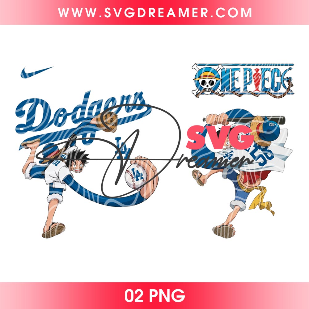 Luffy LA Dodgers Nike Logo PNG, One Piece Monkey D Luffy Los Angeles Baseball PNG, Anime Dodgers PNG 6 Luffy LA Dodgers Nike Logo PNG, One Piece Monkey D Luffy Los Angeles Baseball PNG, Anime Dodgers PNG