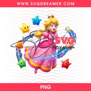 Mario And Peach Princess Design Bundle PNG 10 Mario And Peach Princess Design Bundle PNG 3