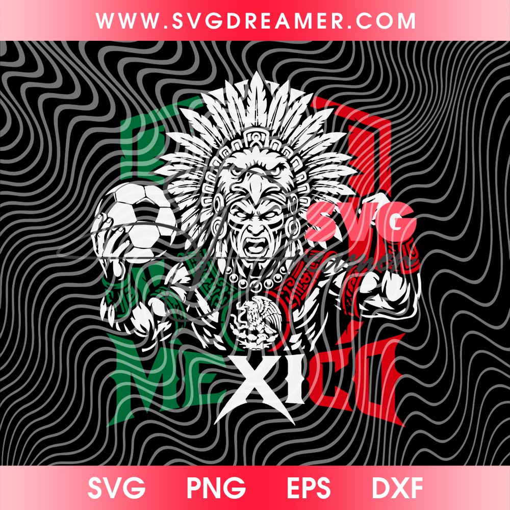 Mexico Soccer Warrior 2026 SVG PNG, FIFA World Cup 2026 Mexico Team PNG SVG 2 Mexico Soccer Warrior 2025 SVG PNG FIFA World Cup 2026 Mexico Team PNG SVG 2