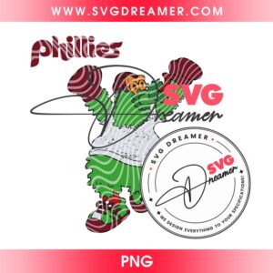 Phillie Phanatic MLB All Star 2026 PNG, Philadelphia Phillies Baseball Mascot PNG, All Star Game 2026 PNG 2