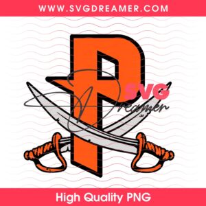 Pirate Logo PNG, Crossed Swords Clipart PNG