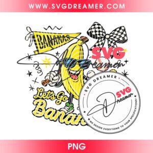 Savannah Bananas Baseball Mascot PNG Bundle 4