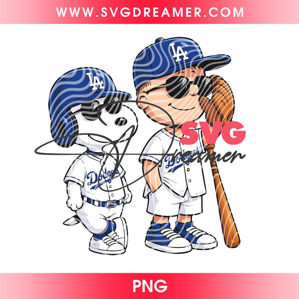 Snoopy Dodgers Los Angeles Baseball PNG, Peanuts Charlie Brown And Snoopy LA Dodgers MLB PNG 2 Snoopy Dodgers Los Angeles Baseball PNG Peanuts Charlie Brown And Snoopy LA Dodgers MLB PNG
