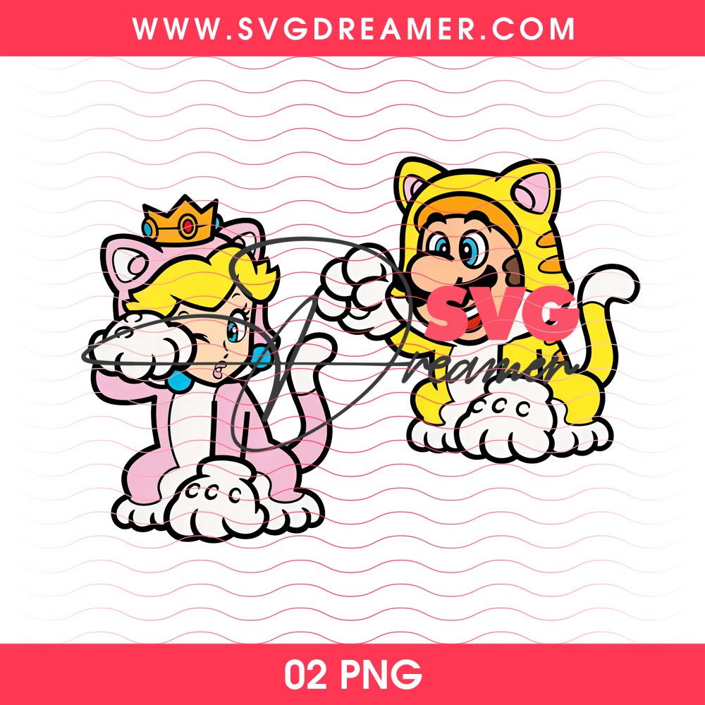 Super Mario Bros And Princess Peach Cartoon PNG 2 Super Mario Bros And Princess Peach Cartoon PNG