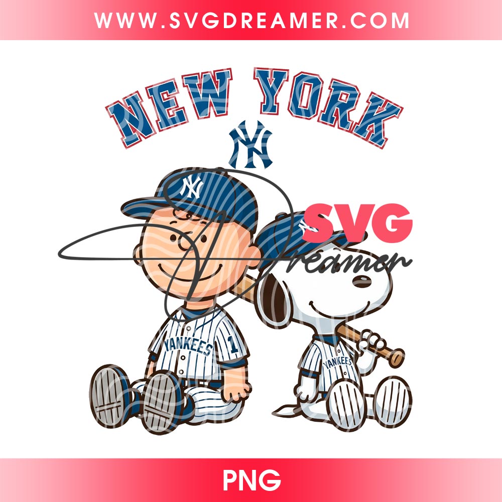 Yankees Snoopy And Charlie Brown PNG, Peanuts Cartoon New York Baseball PNG 2 Yankees Snoopy And Charlie Brown PNG, Peanuts Cartoon New York Baseball PNG