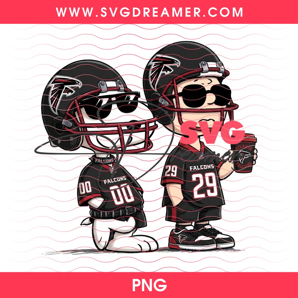Atlanta Falcons Snoopy And Charlie Brown PNG, NFL Falcons Team Peanuts Cartoon PNG 2 Atlanta Falcons Snoopy And Charlie Brown PNG, NFL Falcons Team Peanuts Cartoon PNG
