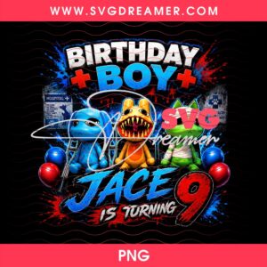 Birthday Boy Jace Is Turning SVG PNG Halftone 3 Birthday Boy Jace Is Turning SVG PNG Halftone