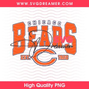 Chicago Bears EST 1920 PNG 1